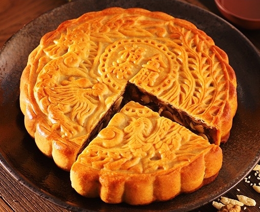 福海伍仁金腿大月饼2斤 
